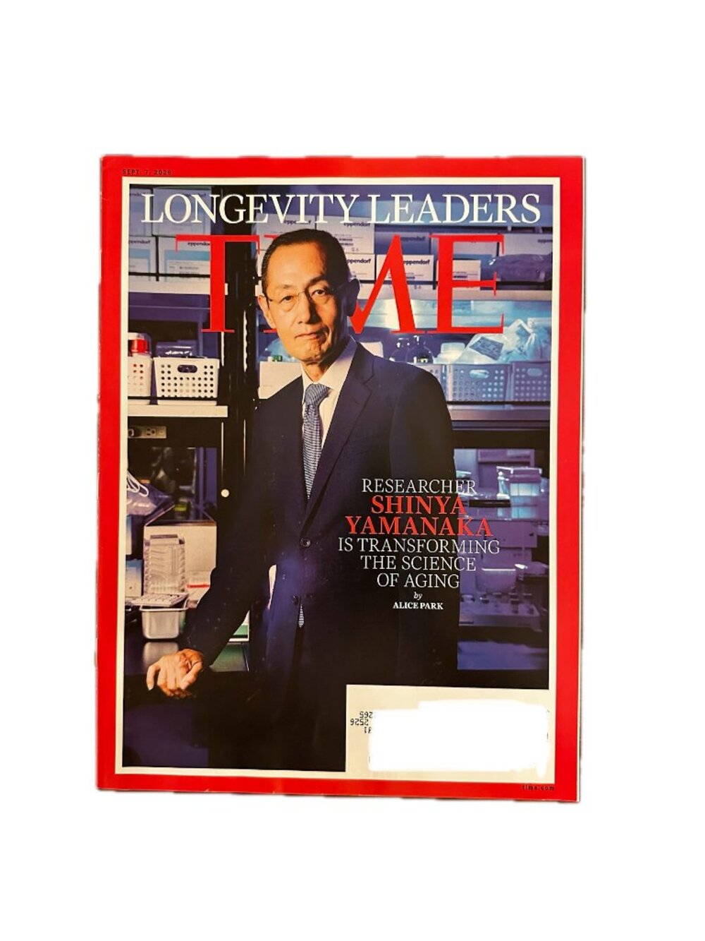 Time Magazine September 7 2026 Longevity Leader Science of Aging Shinya Yamanaka